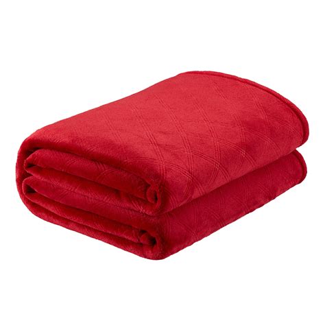 plush blanket red|More.